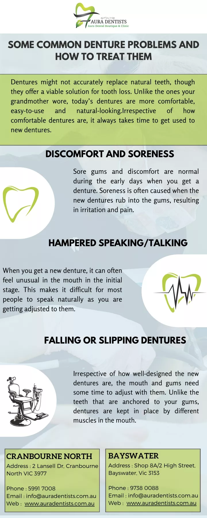 some common denture problems and how to treat them