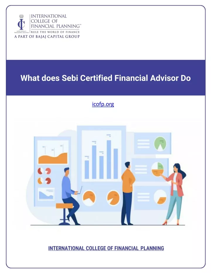 what does sebi certified financial advisor do