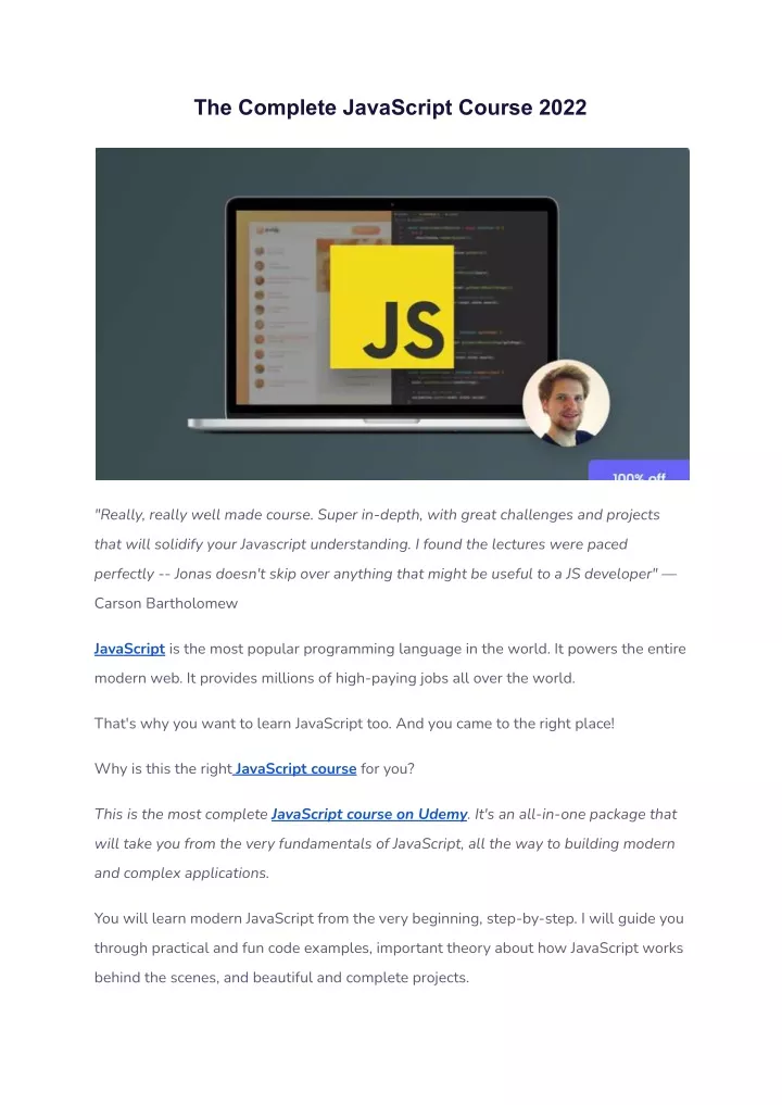 PPT - JavaScript Course PowerPoint Presentation, Free Download - ID ...