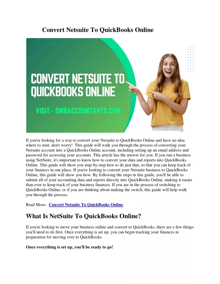 convert netsuite to quickbooks online