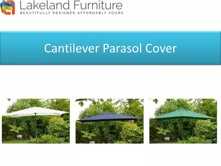 cantilever parasol cover