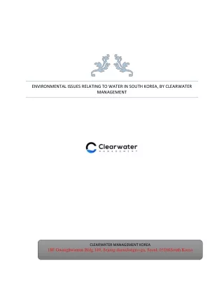 clearwater management