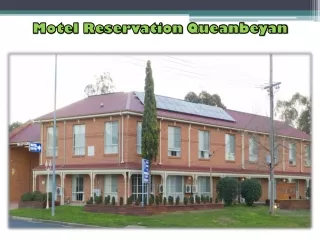 motel reservation queanbeyan
