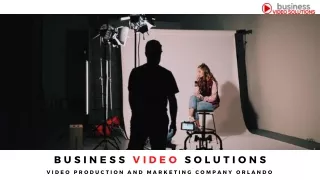 Production Company Orlando | Videos For Companies
