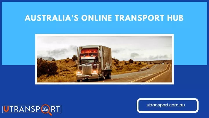 australia s online transport hub