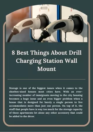 8 Best Things About Drill Charging Station Wall Mount
