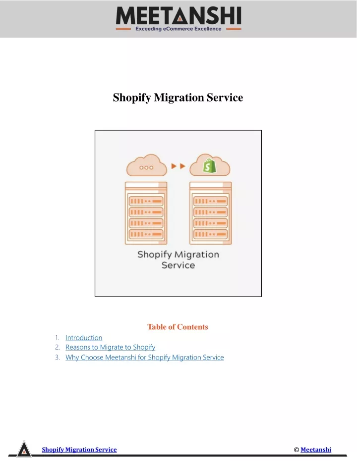 shopify migration service