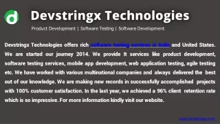 product development software testing software development