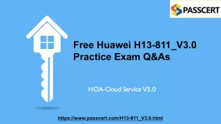 free huawei h13 811 v3 0 practice exam q as