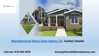 Dream Mobile Homes For Sale In Sylmar CA- Buy Now