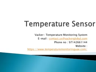 Temperature Sensor