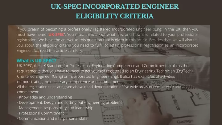 uk spec incorporated engineer uk spec