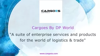 cargoes by dp world