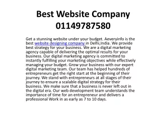 Best Website Company 01149787580