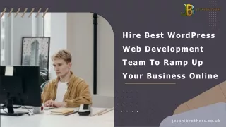 Hire Best WordPress Web Development Team To Ramp Up Your Business Online