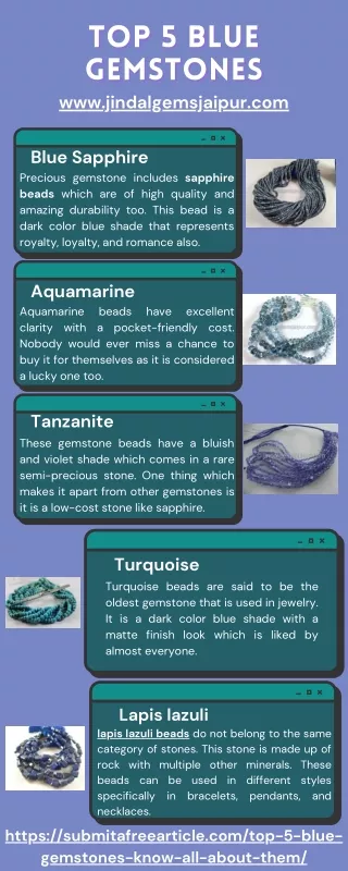 top 5 blue top 5 blue gemstones gemstones
