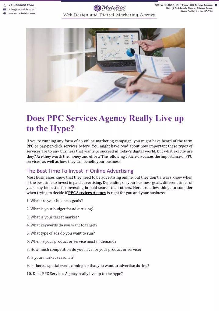 does ppc services agency really live