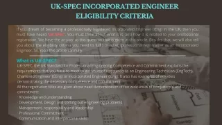 uk spec incorporated engineer uk spec