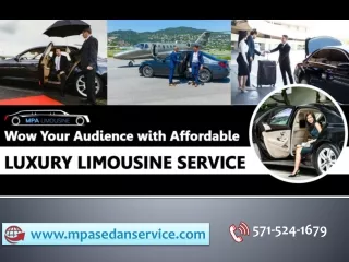 WOW Your Audience with Affordable Luxury Limousine Service
