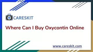 Where Can I Buy Oxycontin Online