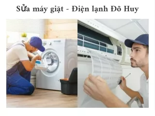 Sửa máy giặt - Điện lạnh Đỗ Huy