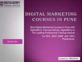 Career Growth In Digital Marketing Courses
