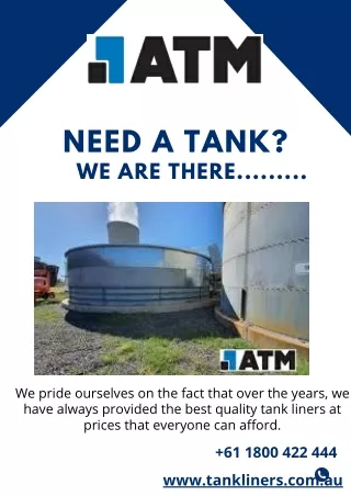 Storage Tanks Australia