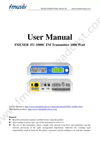 fmuser international group inc
