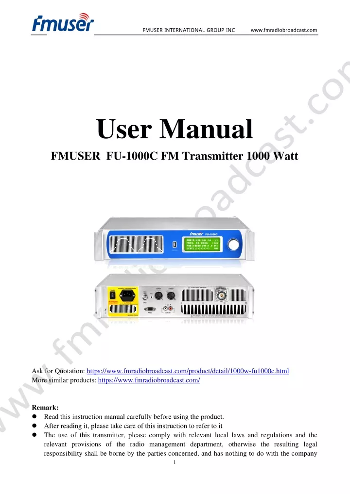 fmuser international group inc