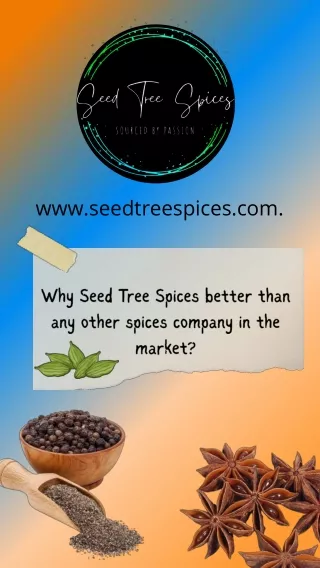 Seed Tree Spices