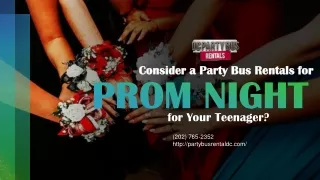 Consider a DC Limo Service for Prom Night for Your Teenager