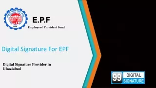 digital signature for epf