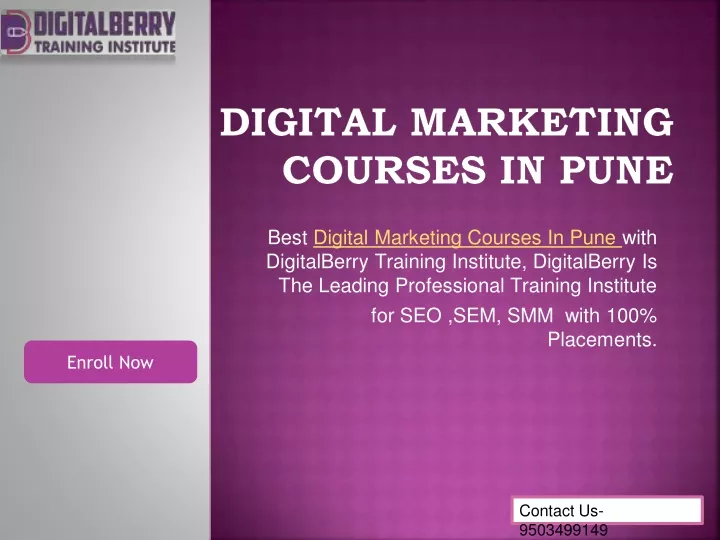 best digital marketing courses in pune with