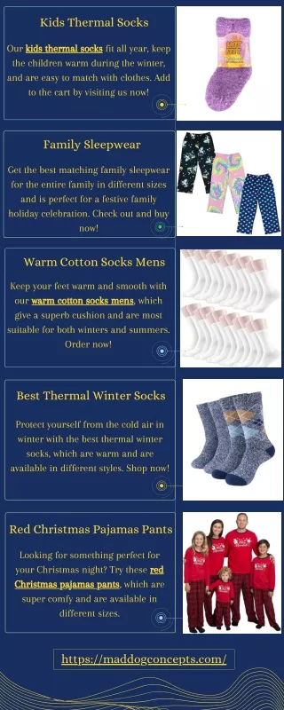 Kids Thermal Socks