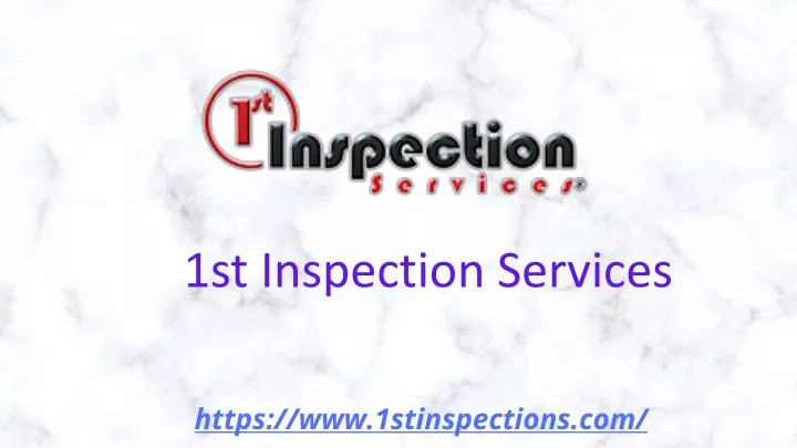 1st inspection services