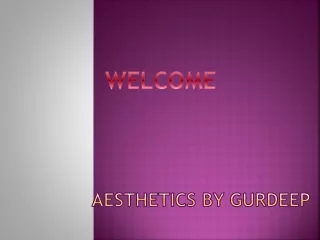 aesthetics by gurdeep