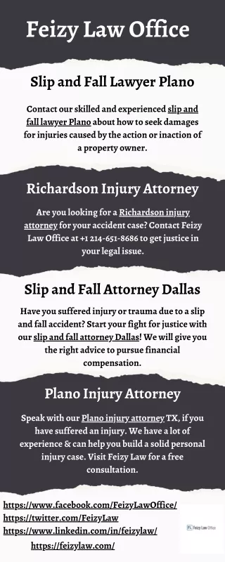 Slip and Fall Lawyer Plano
