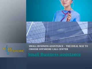 Small Business assistance