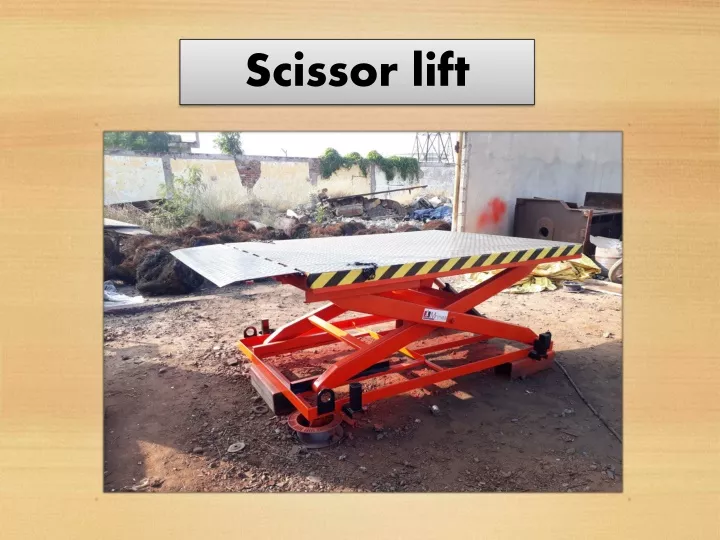 scissor lift