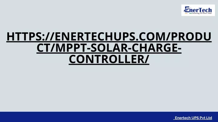 https enertechups com produ ct mppt solar charge