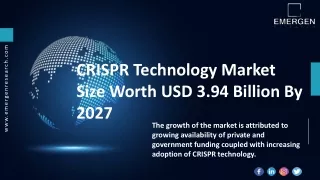 CRISPR Technology Market