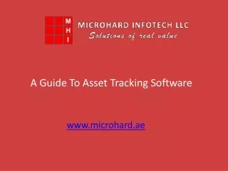 A Guide To Asset Tracking Software