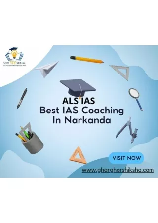 ALS IAS Best IAS Coaching In Narkanda