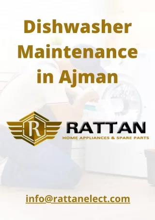 Dishwasher Maintenance in Ajman