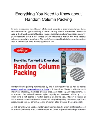 everything you need to know about random column