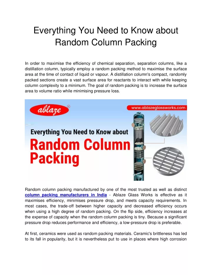 everything you need to know about random column