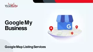 Google My  Business Profile Management services