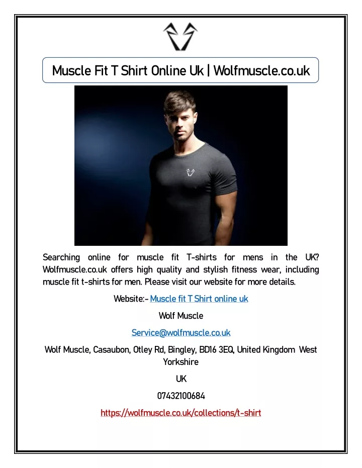 muscle fit t shirt online uk wolfmuscle co uk