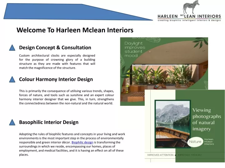 welcome to harleen mclean interiors