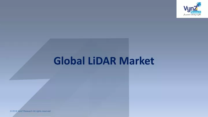 global lidar market